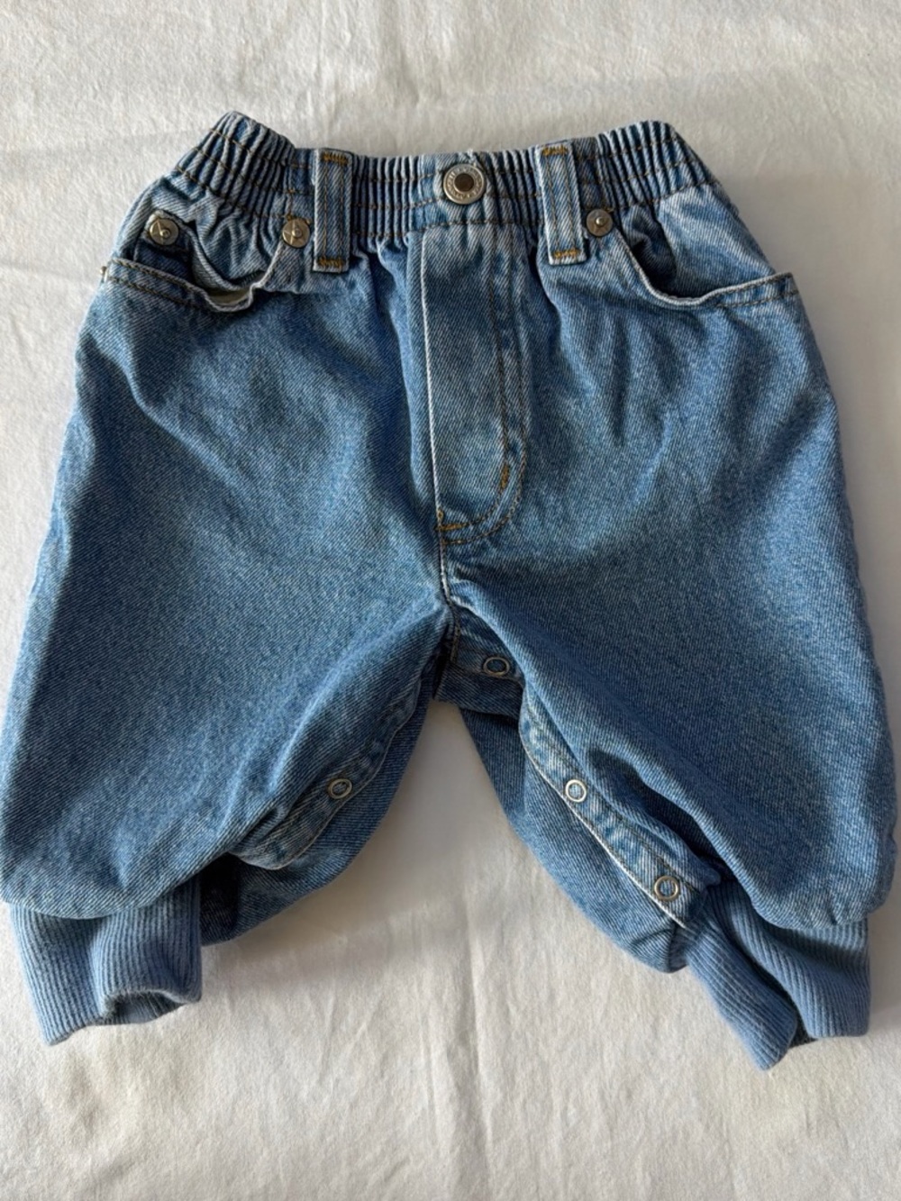 Gymboree Light Blue Elastic Waist Denim Pants